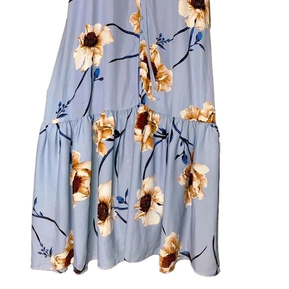 Sleeveless Floral Dress - Picture 5 of 7